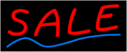 Sale sign