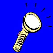 Flashing flashlight
